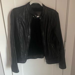 Leather Cole Haan jacket